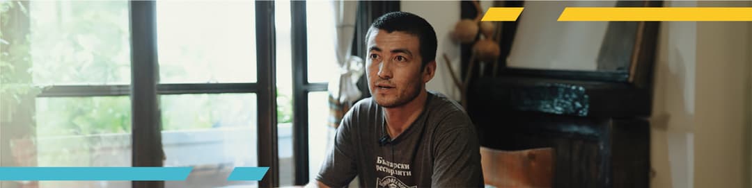 Interview with Dilshod Murodulaev from Uzbekistan, who lives in Bulgaria.